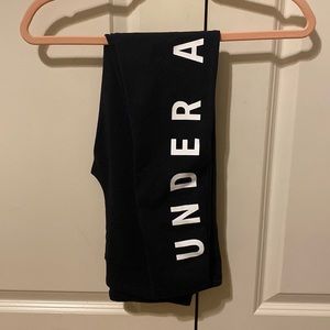 girls youth large under armor athletic leggings